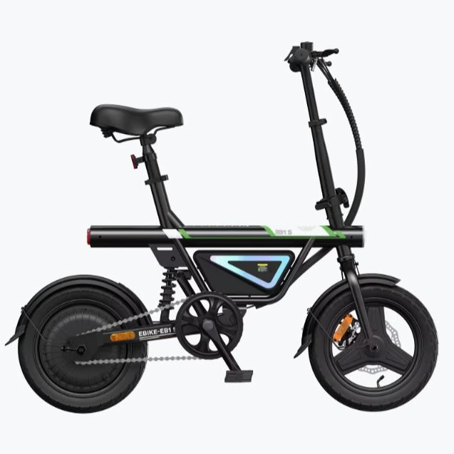 Bicicleta eléctrica Pedelec iScooter EB1S de 14 pulgadas, aplicación
