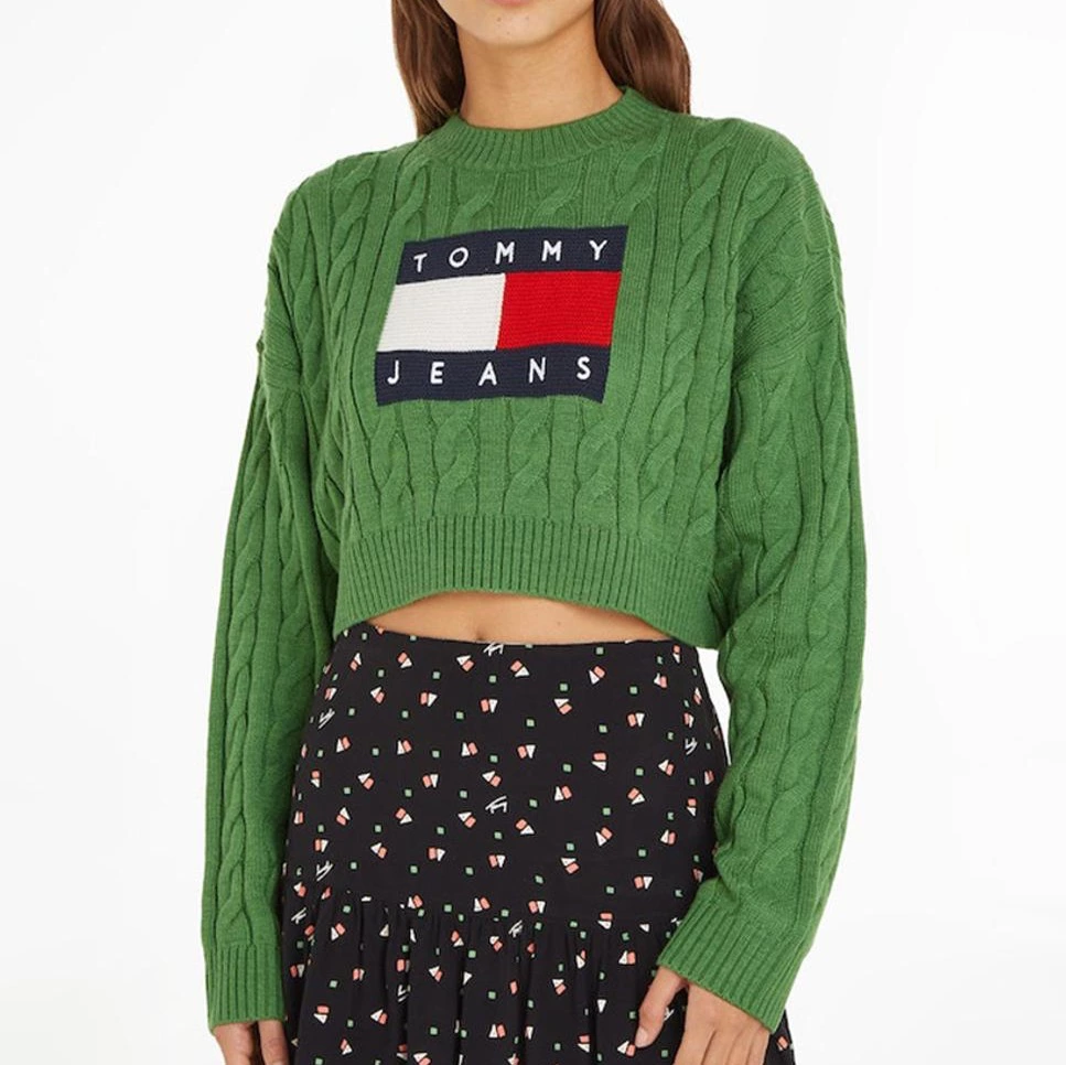 Jersey de mujer de punto en ochos
