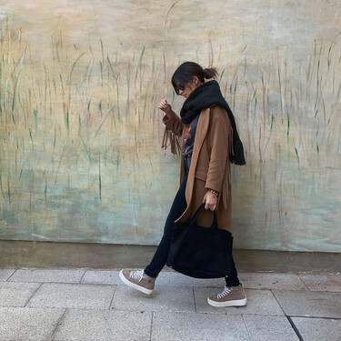 Sara Carbonero nos demuestra que las piezas básicas, juntas, crean un estilismo de matrícula de honor 