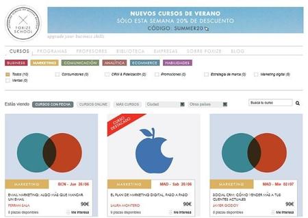 Solo esta semana: 20% de descuento en los cursos de Foxize School