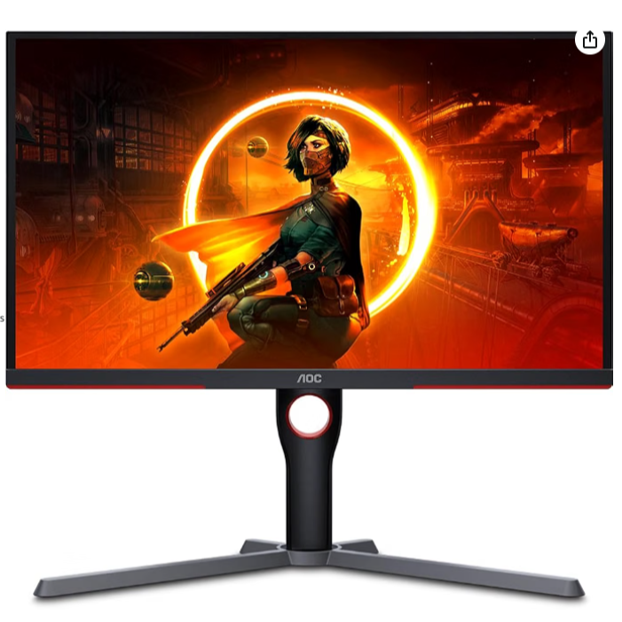 Monitor Gamer AOC Destiny 24,5 Polegadas 25G3ZM
