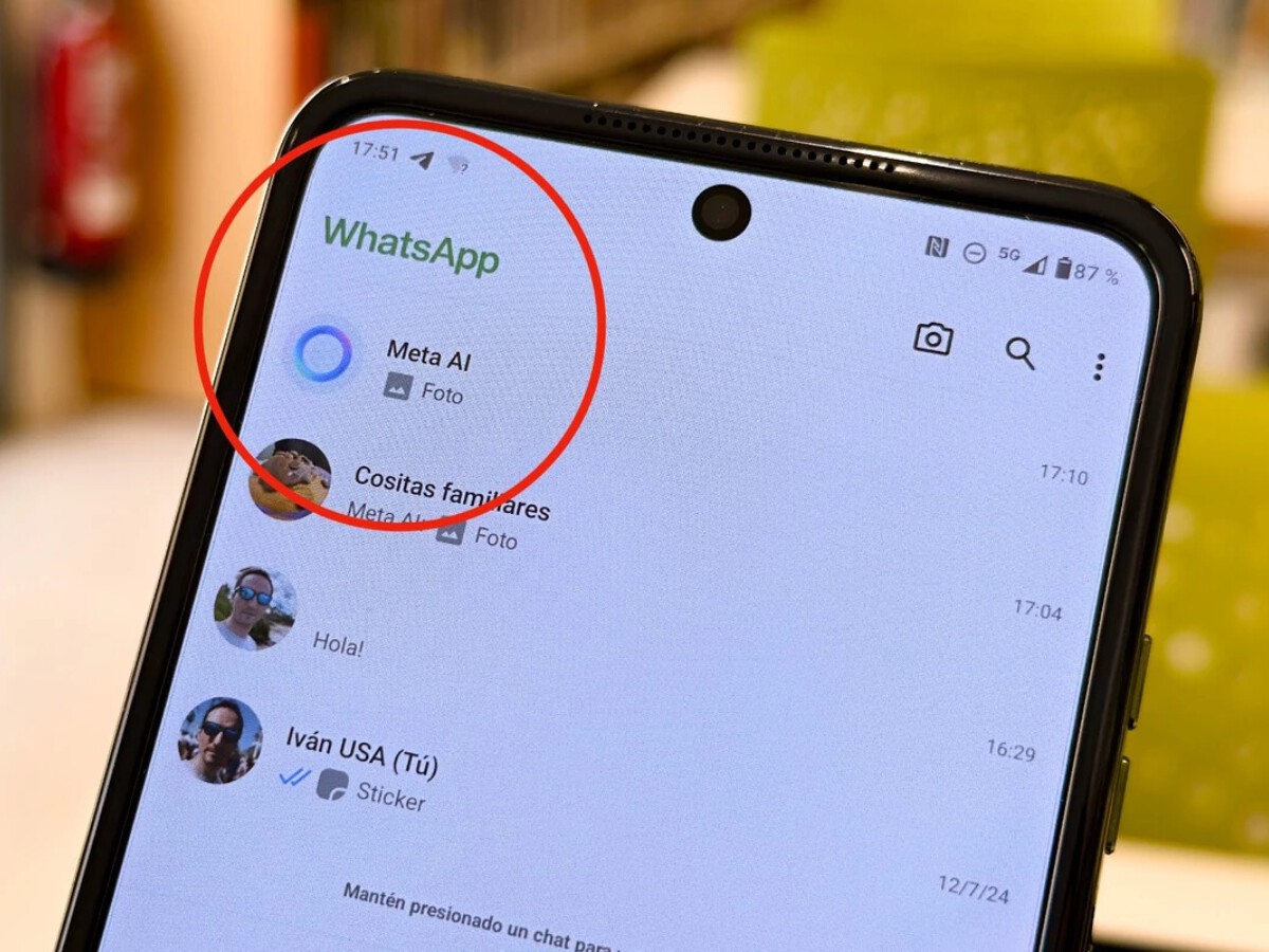 Meta AI en WhatsApp: qué ventajas tiene y cómo usarlo como si fuera un  contacto más