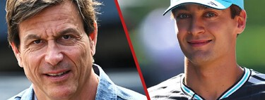 Toto Wolff responde a las insinuaciones de George Russell: "Parte del problema está en su pilotaje"