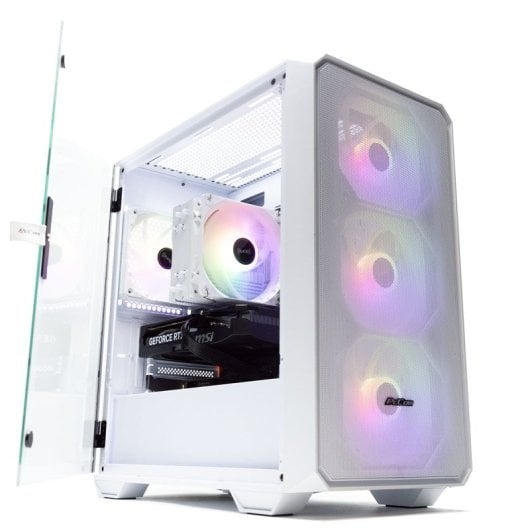 PcCom Ready Intel Core i5-12400F / 32GB / 1TB SSD / RTX 5060 Ti 16GB Blanco V2