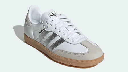 Adidas Samba Blanco Plata