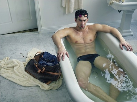 ¿Con morriña de los Juegos Olímpicos? Espera que Louis Vuitton nos trae a Michael Phelps