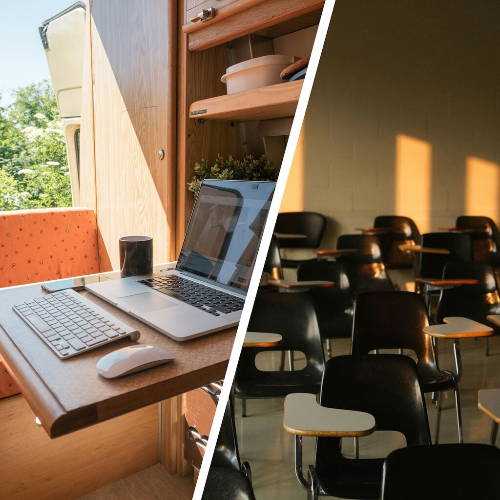 Los funcionarios tienen derecho a teletrabajar, así que el profesorado de La Rioja pide que se aplique. No van a dar clases online