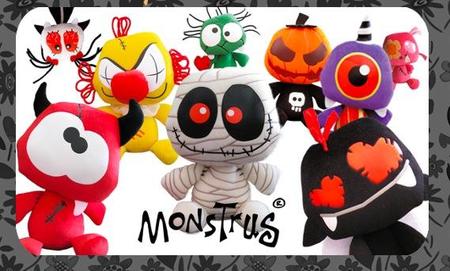 Monstrus, los peluches más terroríficos