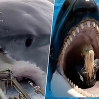 Internet busca sin cesar vídeos de gente atacada por tiburones y orcas. La clave está en el morbo... creado por IA