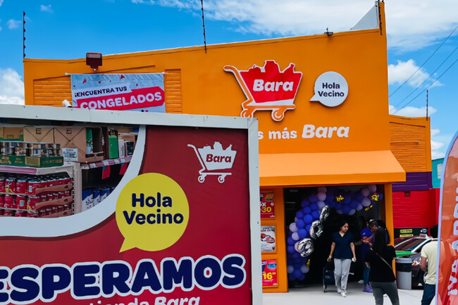 Bara crece tan rápido que ya logra abrir una tienda por día en México