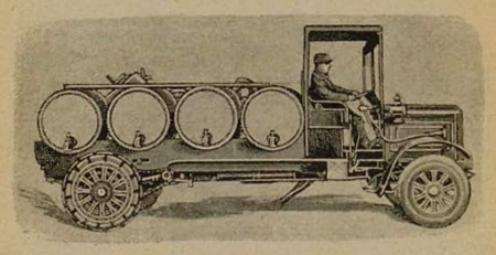 Cuando conducir coches sin raíles era temerario y los camiones se veían como los únicos automóviles útiles