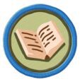 Bookworm Badge Peak