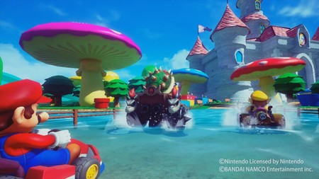La recreativa de realidad virtual Mario Kart Arcade GP VR se deja ver al detalle en un nuevo gameplay