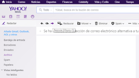 como eliminar mensajes de mi correo yahoo