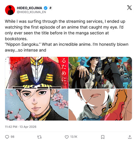 Nippon Sangoku Hideo Kojima