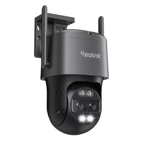 Reolink 4K Wi-Fi 6 PTZ Camara Vigilancia WiFi Exterior con Doble Lente
