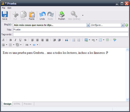 Zoundry Raven, blogueando en cualquier sitio