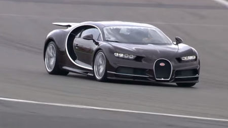 El primer video del Bugatti Chiron grabado onboard en Nurburgring