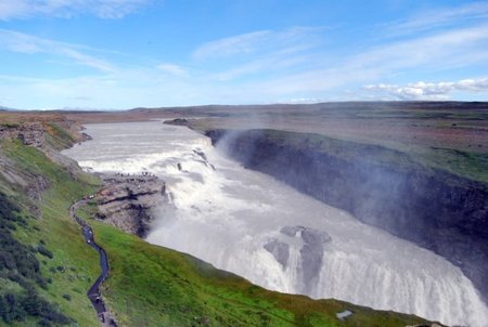 Islandia: Gullfoss, la cascada dorada