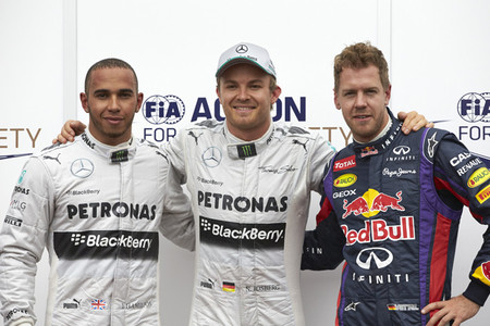 Nico Rosberg es el señor de las poles