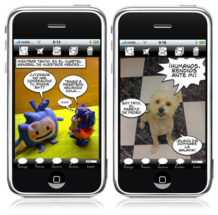 Comic Touch: Por fin tenemos un "Comic Life" para el iPhone e iPod touch