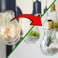 No tires tus focos viejos: 7 ideas creativas para darles una segunda vida