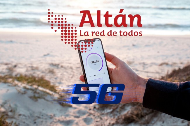 Altan Red Compartida Pruebas 5g Mexico Cdmx Colima Jalisco Yucatan