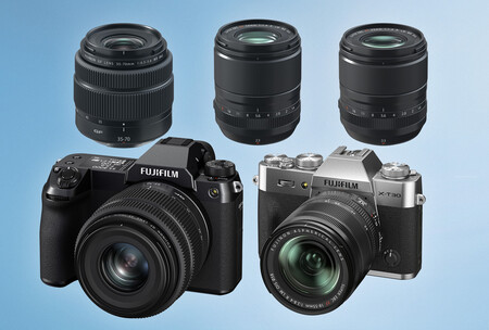 Fujifilm X-T30 II y GFX50S II: renuevan dos cámaras y un objetivo de las series X y GFX y añaden dos lentes al catálogo de la casa