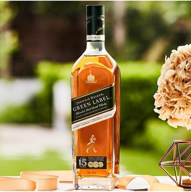 新品Johnnie Walker Green Label 15年 & Quest Johnnie Walker Green Label: un whisky único envejecido 15 años que