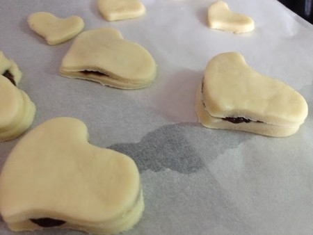 Corazones de hojaldre 2