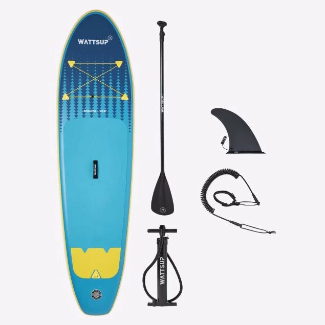 Tabla paddle surf hinchable 10'2 1 Persona (Hasta 100 kg) WATTSUP Manta
