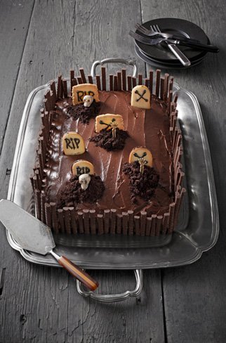 Tres terroríficos pasteles para la noche de Halloween