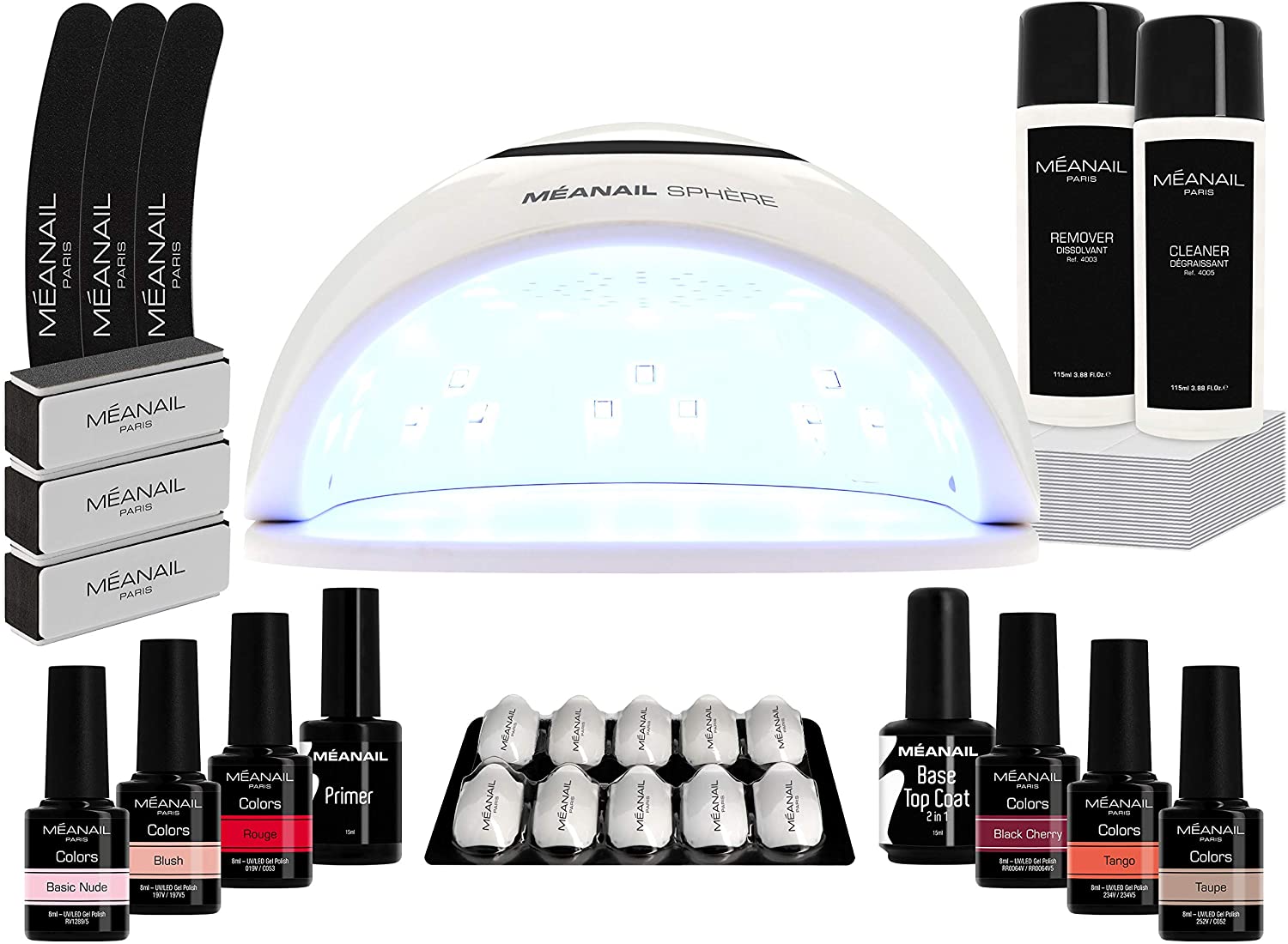 Kit de manicura semipermanente con secador de uñas Lampara LED
