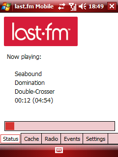 Last.fm Mobile para Windows Mobile