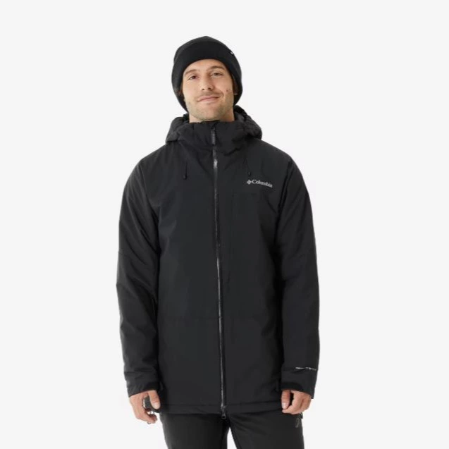Chaqueta esquí y snowboard impermeable Columbia Hombre, Wishram Heights, negro
