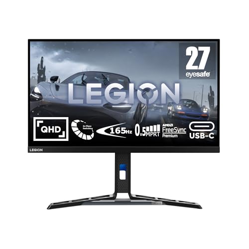 Lenovo Legion Y27h-30 - Monitor Gaming con EyeSafe, 27'' 2K QHD 