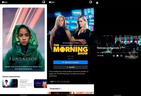 Apple TV+ Web アプリのインターフェースは使いやすい
