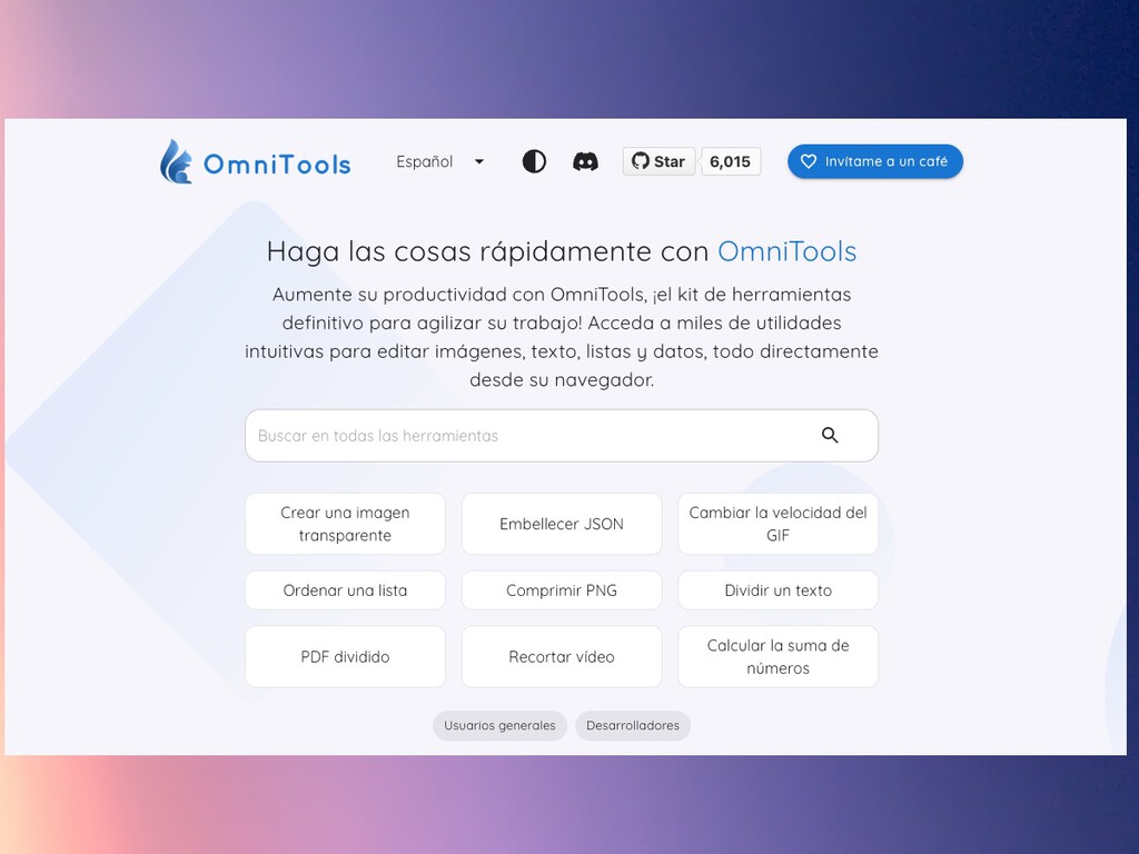 Esta web es una mina para la productividad: más de 100 herramientas gratis y de código abierto que puedes usar sin instalar nada  