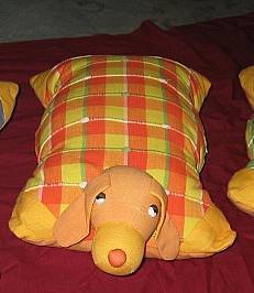 Precioso muñeco para guardar el pijama