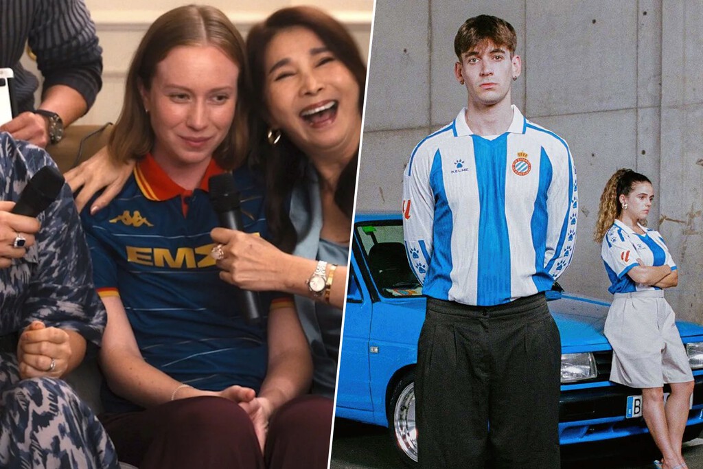 Si este verano vas a la playa y casi todo el mundo lleva camisetas de fútbol retro, no te asustes: el "blokecore" está de moda