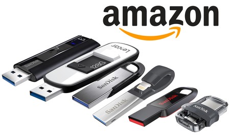 Ofertas en memorias USB de SanDisk y Lexar en Amazon