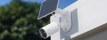 MediaMarkt baja (otra vez) el precio de la cámara de seguridad con panel solar, visión nocturna y resolución 2K 