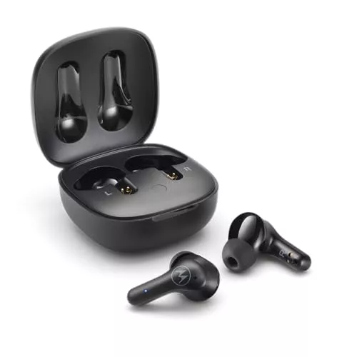 Motorola Moto Buds 135 Auriculares inalámbricos Bluetooth - Auriculares inalámbricos con Bluetooth 5.2 - Auriculares intraurales Resistentes al Agua - hasta 18 Horas de reproducción - Negro