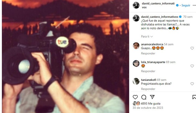No me jubilo; me voy sereno, agradecido y en paz": David Cantero,  emocionado, da su adiós personal en Instagram