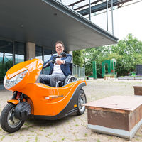 Huka Pendel ha conseguido que la silla de ruedas no sea una barrera para disfrutar de un scooter