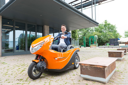 Huka Pendel ha conseguido que la silla de ruedas no sea una barrera para disfrutar de un scooter
