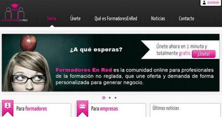 FormadoresEnRed, red social de profesionales de la formación no reglada