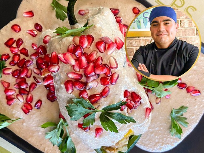 3 consejos del chef Ian Vergara de TAGERS para que tu salsa de nogada quede cremosa y llena de sabor