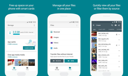 Google Files Go: el nuevo gestor de almacenamiento inteligente que mantendrá tu Android limpio