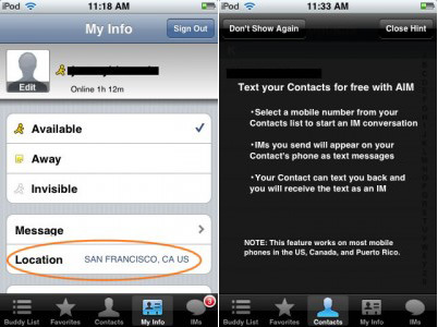 AIM evoluciona en la App Store